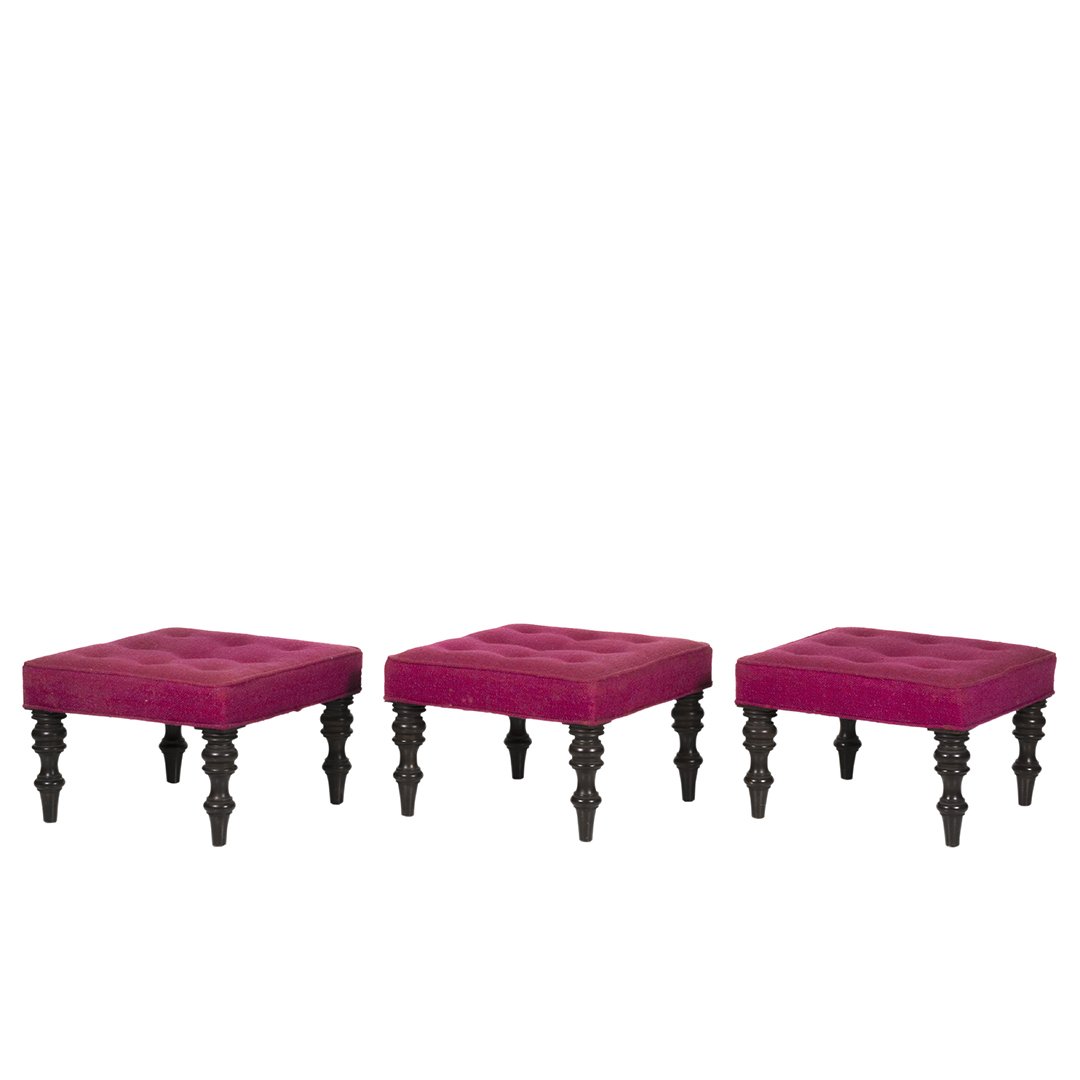 Welton Becket stools (3) (1 of 3)