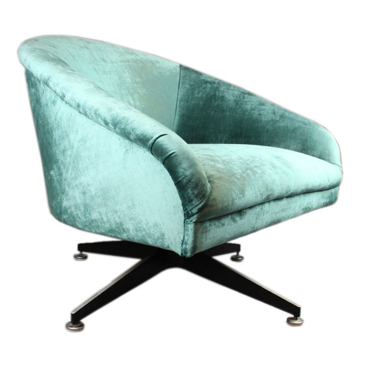 Ward Bennett swivel chair (1 of 9)