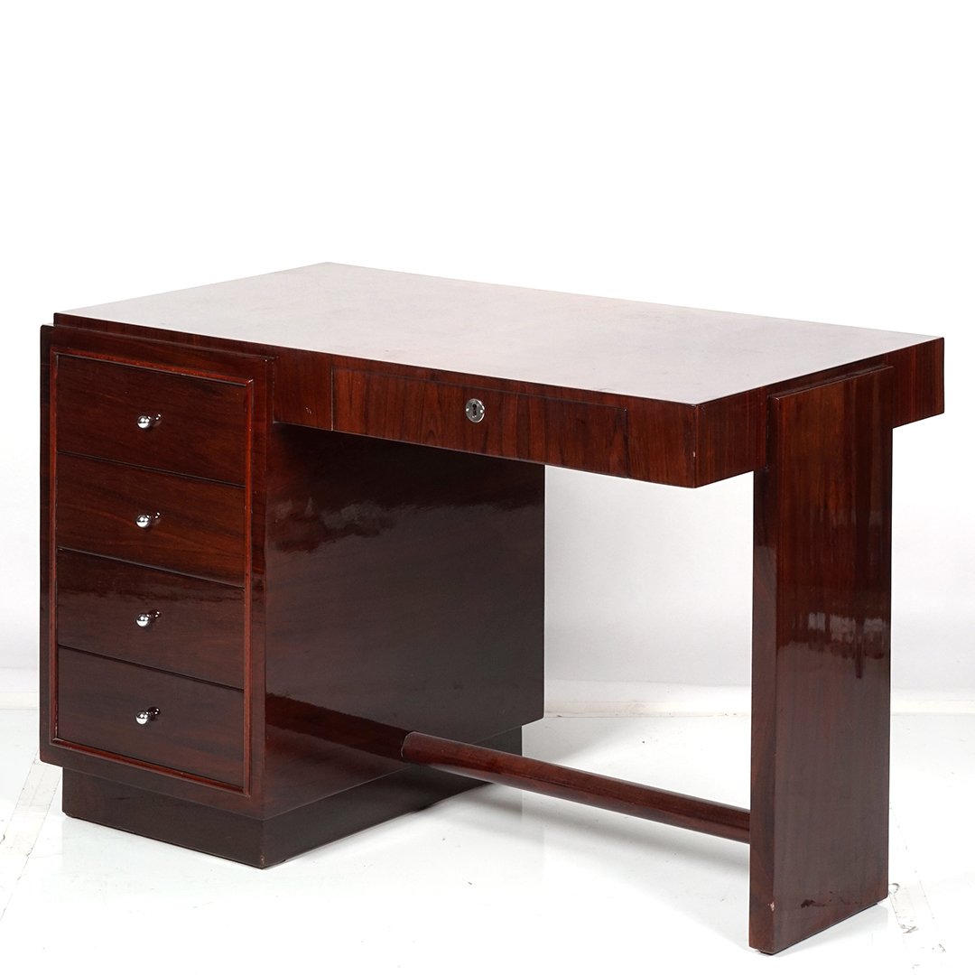 Art Deco rosewood desk (1 of 3)