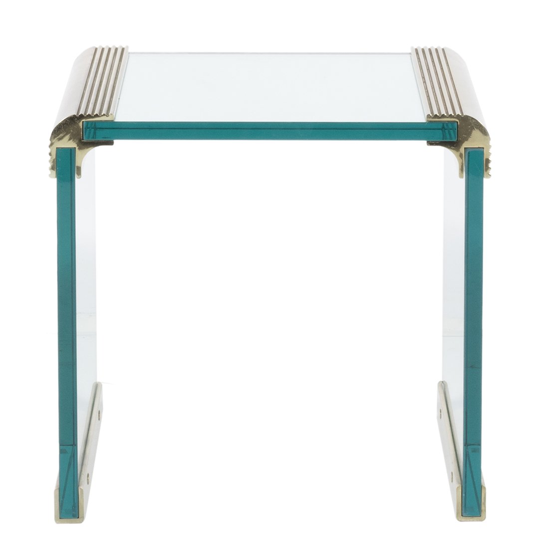 Small brass end table (1 of 2)