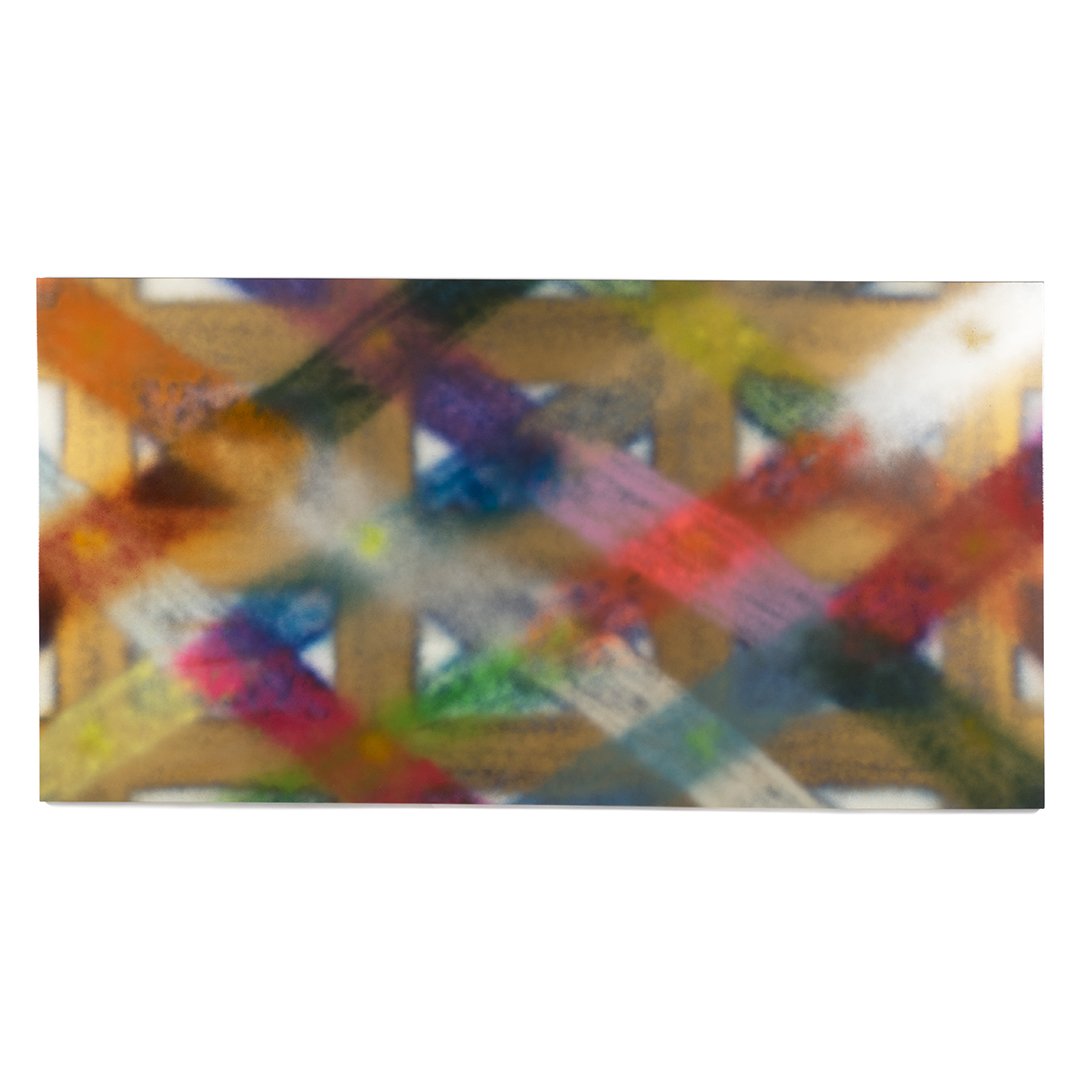 Richard M. Jouharian monumental 8' abstract painting (1 of 2)