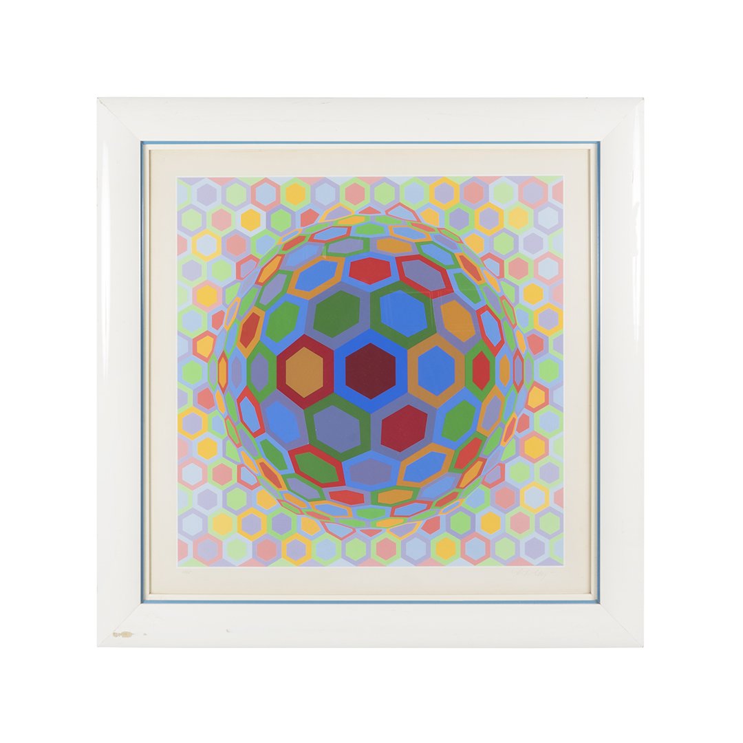 Victor Vasarely print (1 of 3)