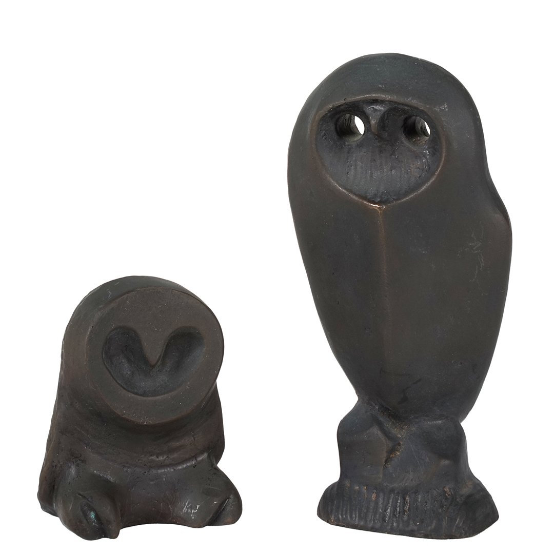 Allan Houser bronze owls (2) (1 of 4)
