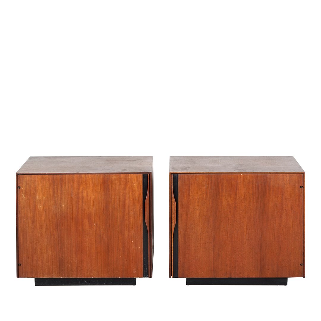 John Kapel walnut nightstands (2) (1 of 3)