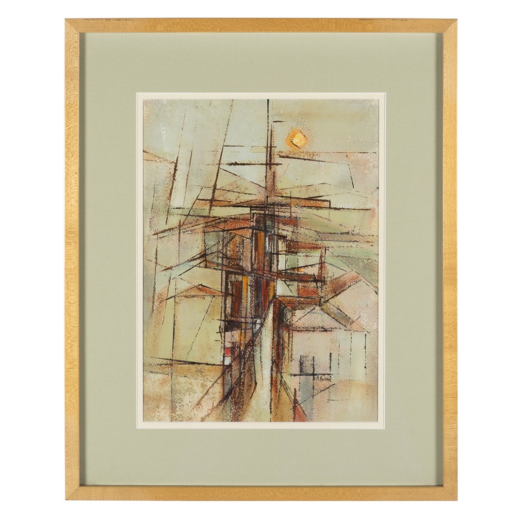 M. Foster abstract painting (1 of 2)