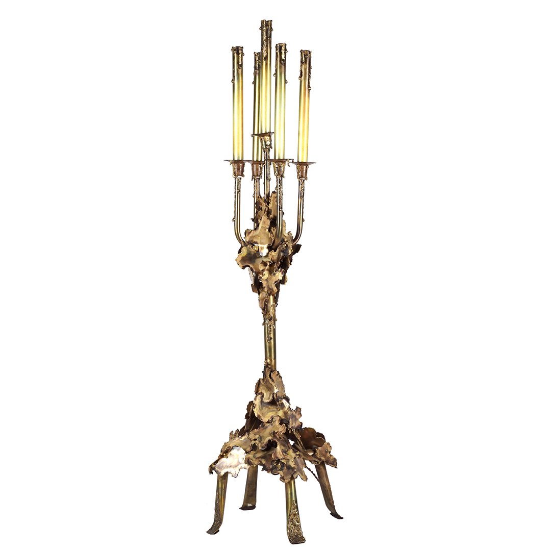 Robert Greene brutalist lamp (1 of 1)