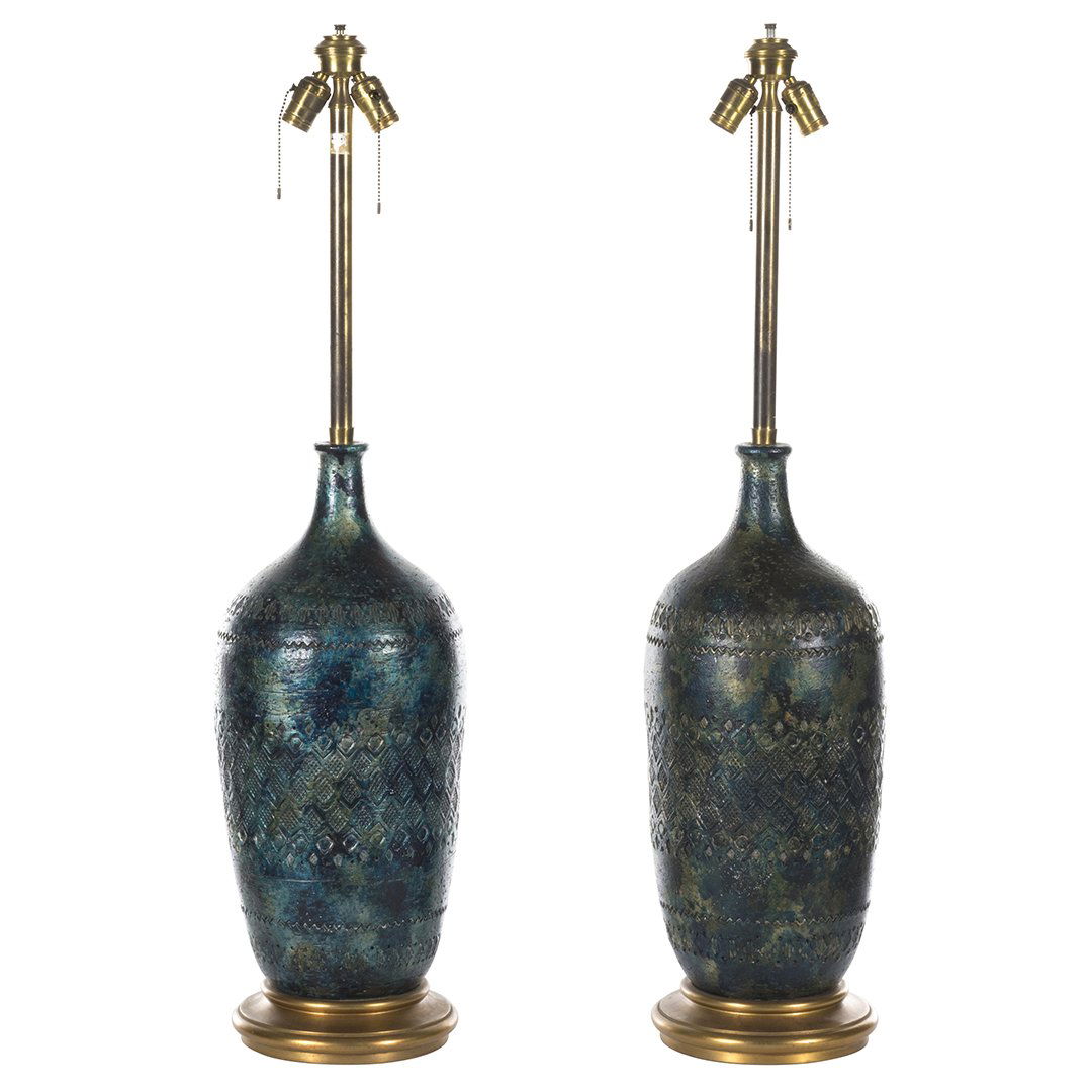 Raymor Italian pottery lamps (2) (1 of 3)