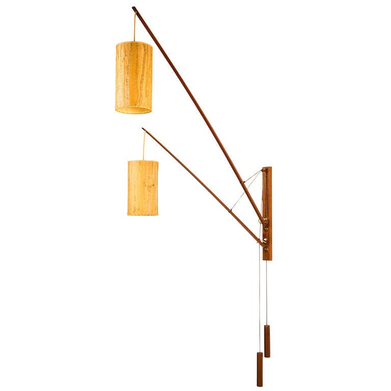 Rupprecht Skrip teak wall light (1 of 8)