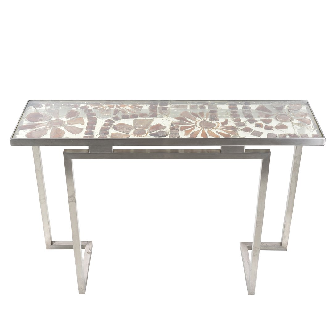 Maison Charles steel and acrylic console (1 of 6)