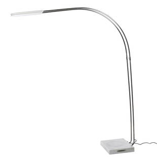 Bruno Gecchelin large cantilever lamp: Large cantilever floor lamp with marble base by Bruno Gecchelin, France 1960s. Need measurement.