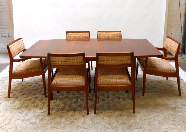 Jens Risom dining set (1 of 3)