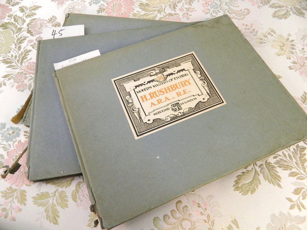 Lot of 3, Modern Maters of Etcing series #s 17, 18, & (1 of 1)