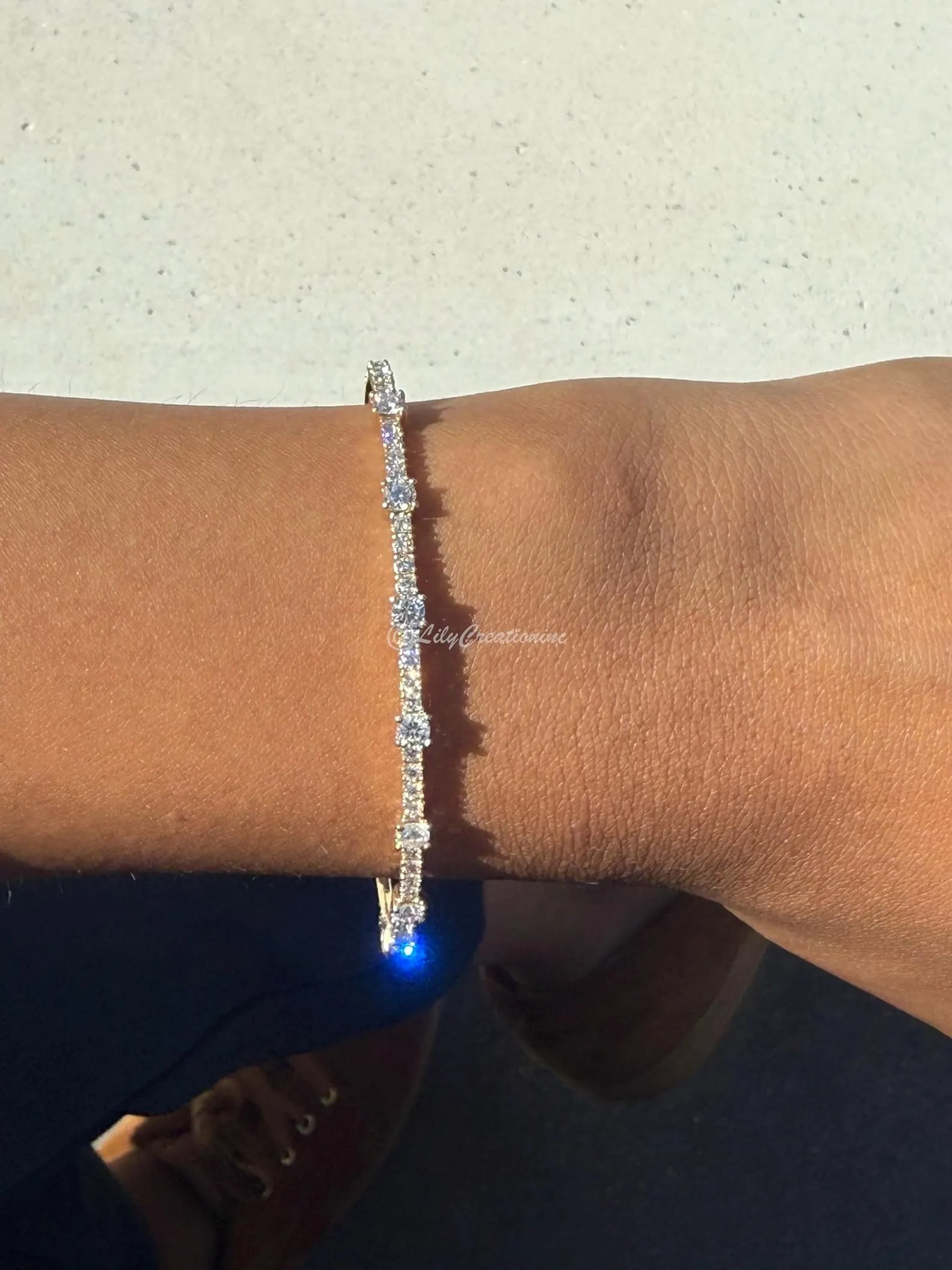 1.50 Carat Round Halfway Flexible Diamond Bangle in 14k Yellow Gold: 14k Yellow Gold Round Halfway Flexible Diamond Bangle/Length of the Bracelet: 7 Inches/Total Diamond Weight: 1.50 Carat in a 7 inch Bracelet/Solid 14K Yellow Gold and Conflict free Lab grown Diamonds/