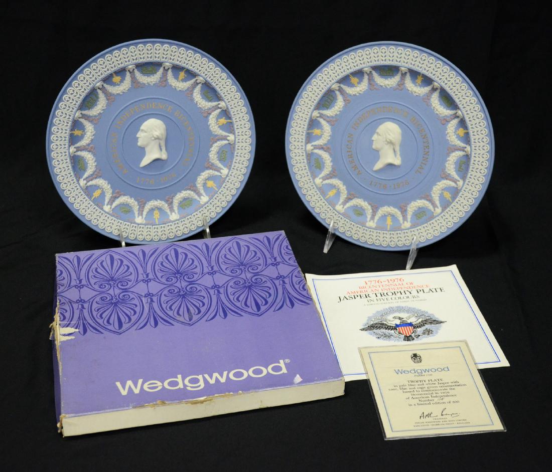 (2) Wedgwood multi-color Jasper 1976 American (1 of 4)