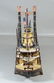 Handmade wood paddlewheel boat model, 25" l x 13 1/2" h - 6