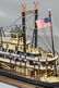 Handmade wood paddlewheel boat model, 25" l x 13 1/2" h - 7