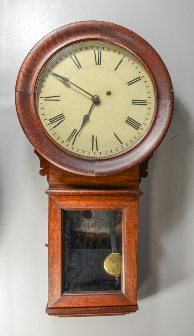E Howard No 70 Mahogany Regulator Wall Clock.  12 in. (1 of 15)