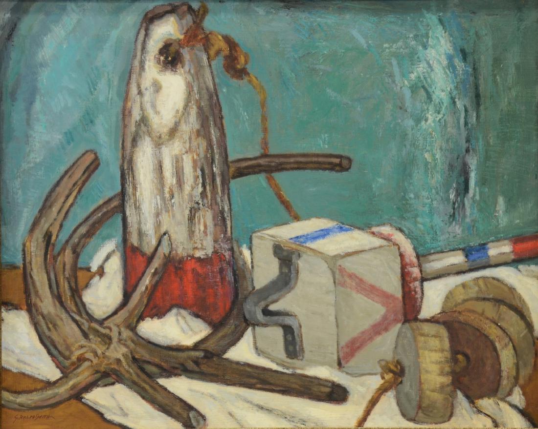 G Ralph Smith, American, Still Life Oil Painting (1 of 3)