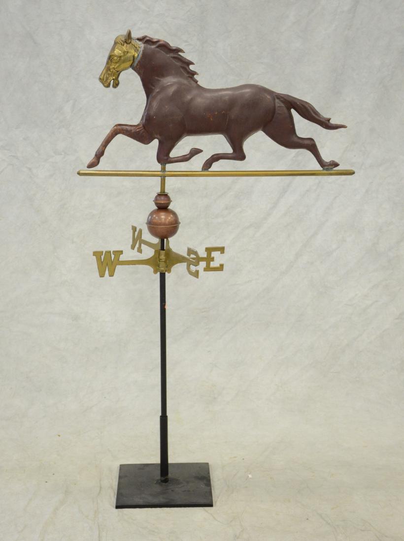 Copper, Brass and Iron Horse Weathervane (1 of 4)