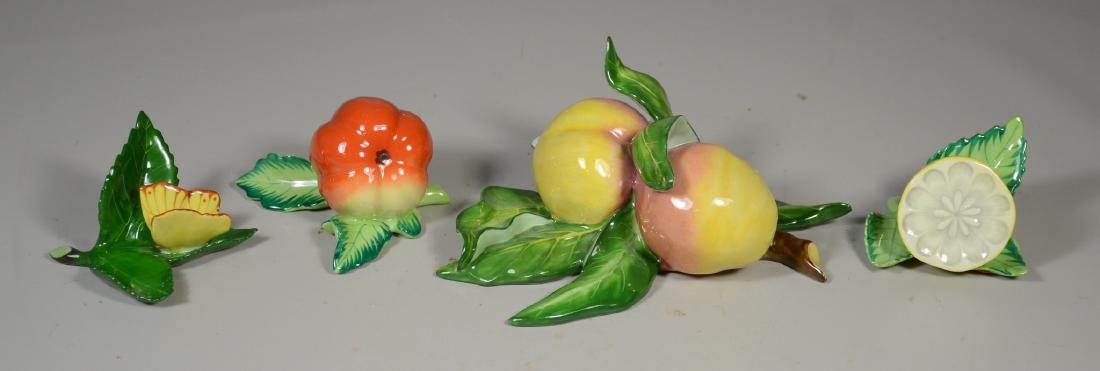 Herend Hungary Porcelain Fruit & Butterfly Figurines (1 of 3)