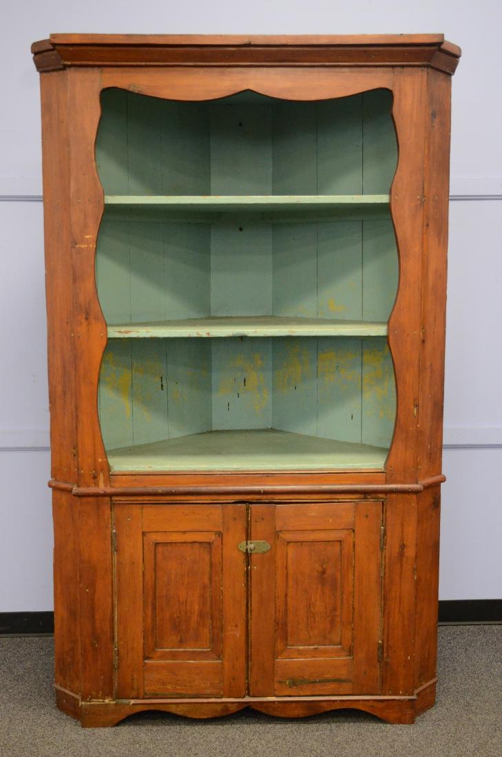 Open Front Corner Cupboard (1 of 3)