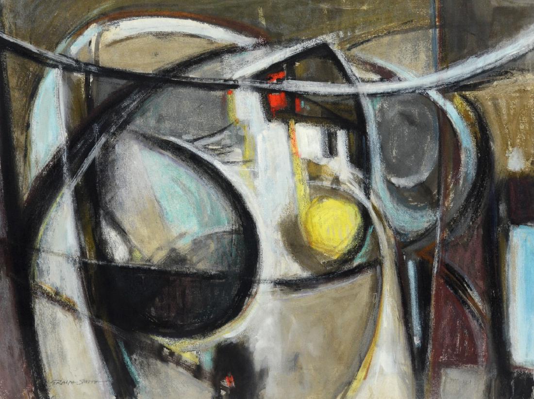 G Ralph Smith, watercolor, "Abstract" (1 of 2)