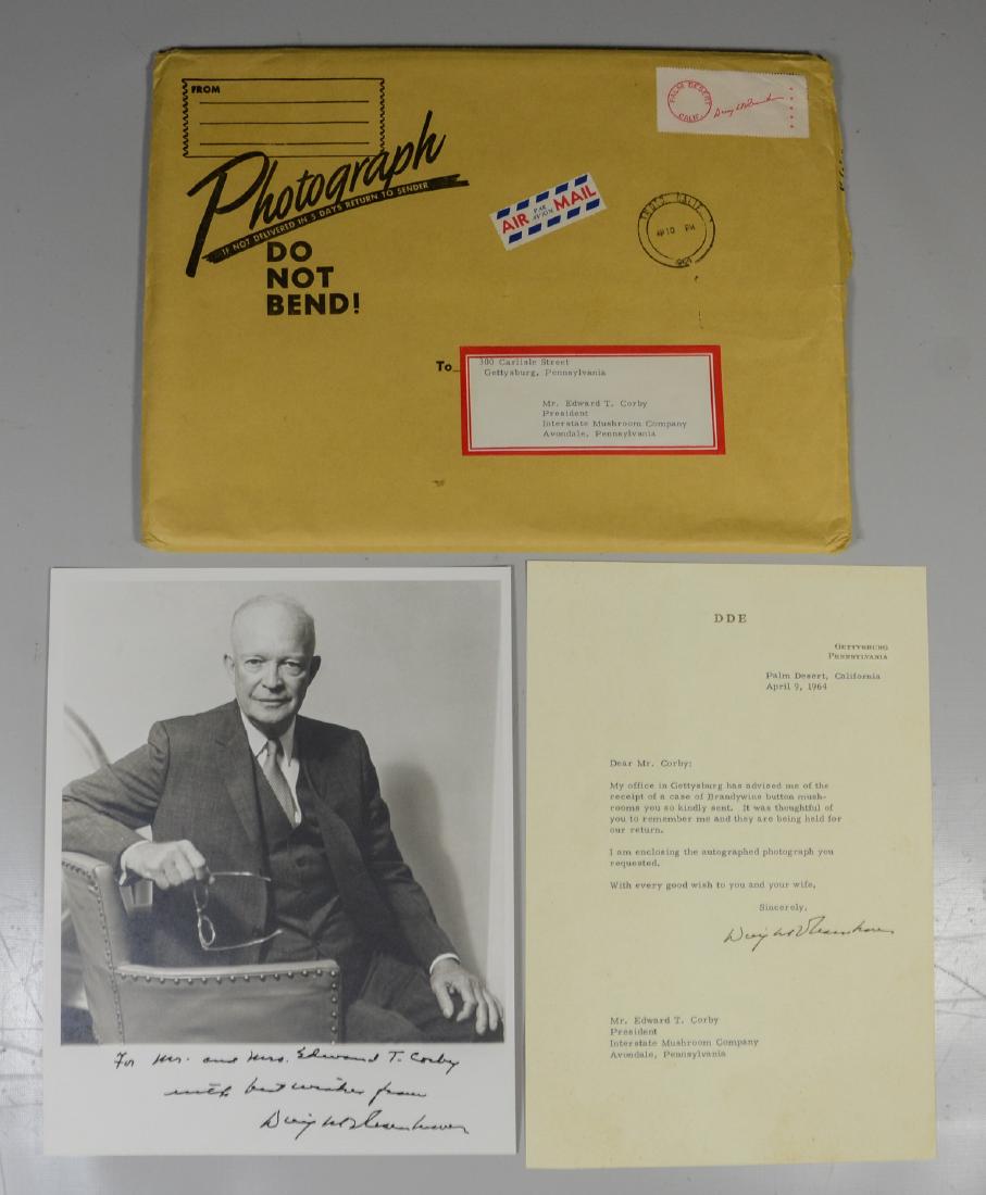Dwight Eisenhower signed & inscribed photo (1 of 4)