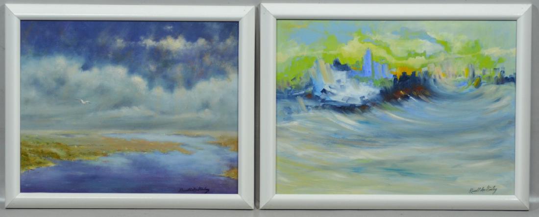 Russell Lee Finley 2 modern abstract landscapes (1 of 5)