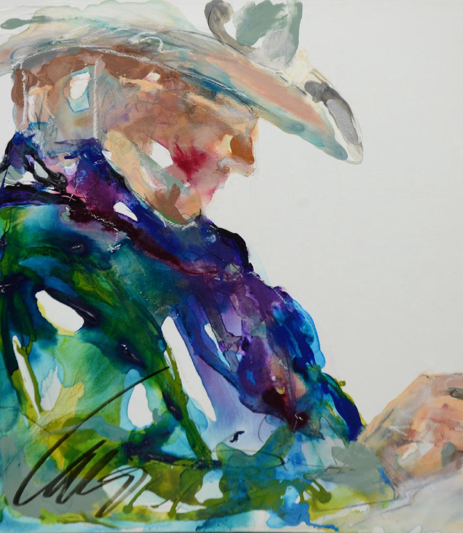 Carrie Fell, Private Moment, cowboy portrait (1 of 5)