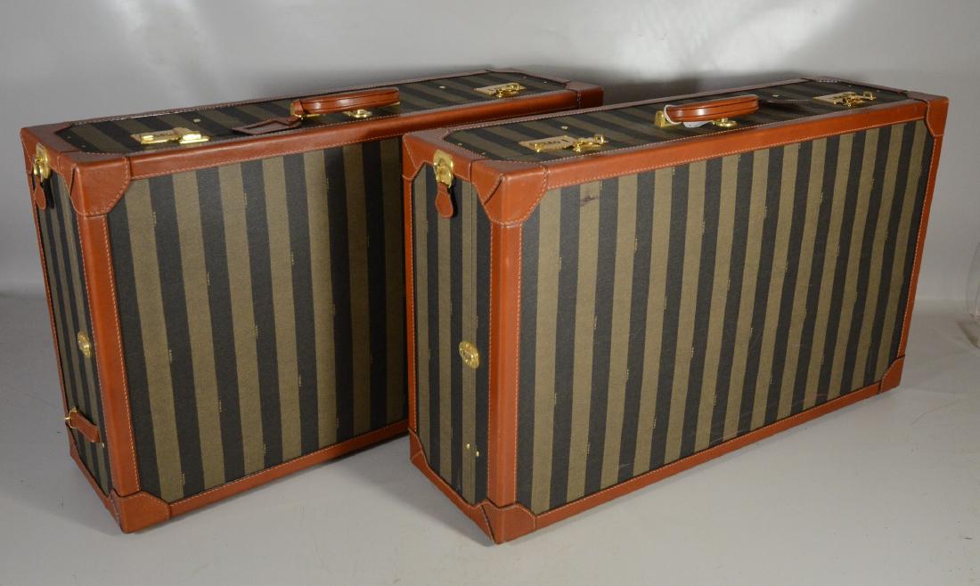 (2) Pieces Fendi Hard Luggage (1 of 6)