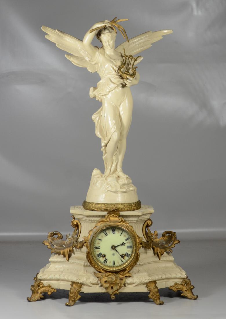 Ansonia Figural Clock (1 of 5)