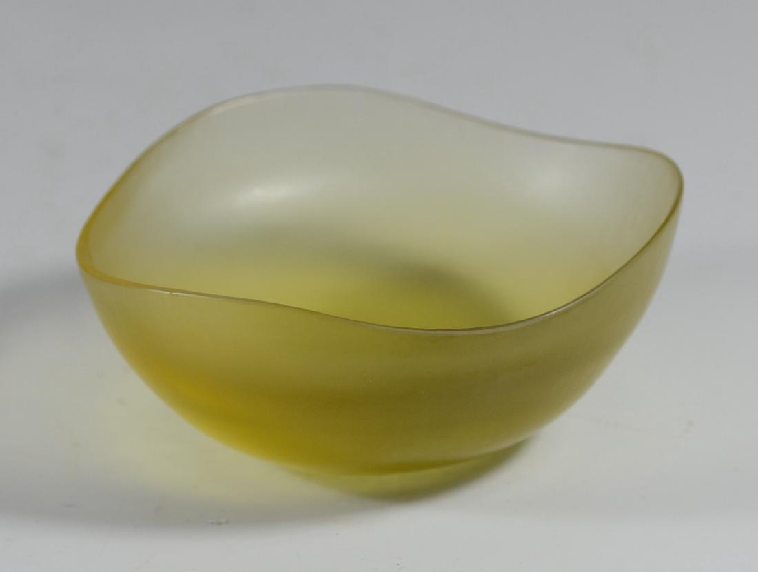 Tobia Scarpa for Venini Inciso Glass Bowl (1 of 4)