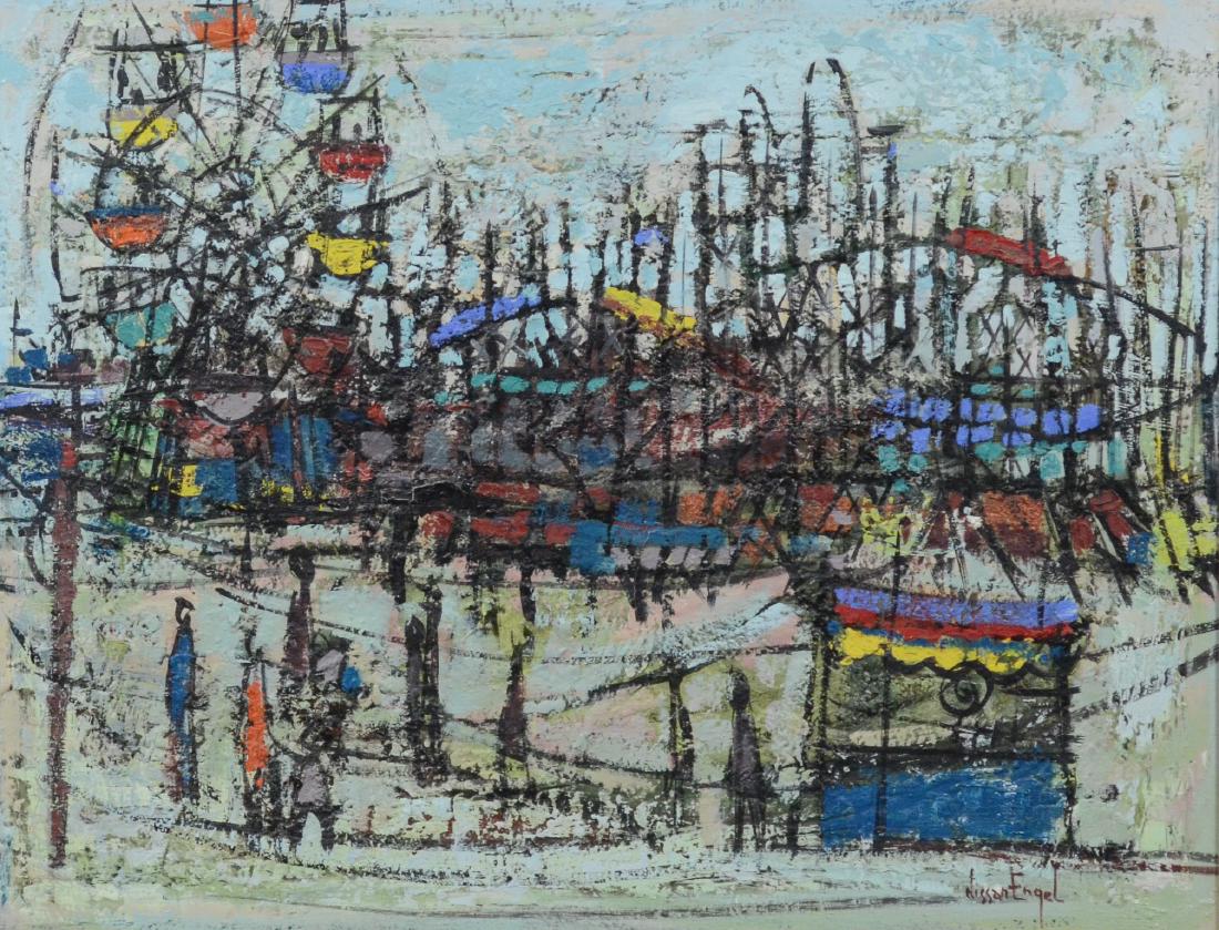 Nissan Engel (Israeli, born 1931), "A La Foire" (1 of 4)