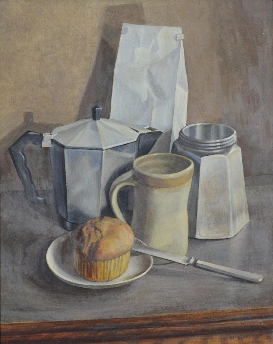 Eli Levin (American, b 1938), Still Life, o /b (1 of 4)