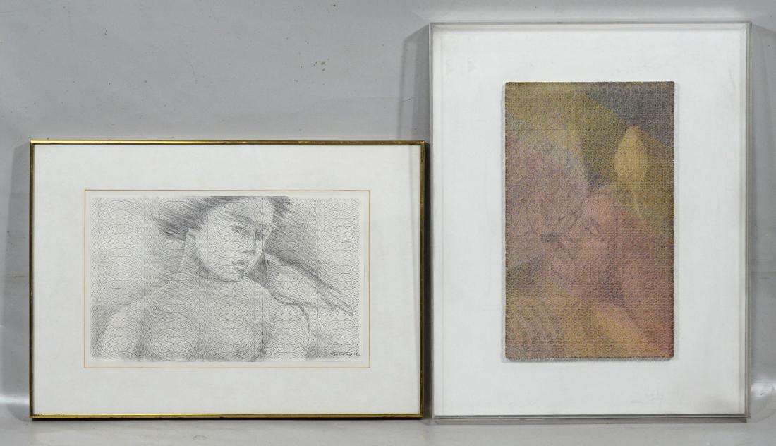 John Ford, (American, 20th C), 2   etchings (1 of 6)