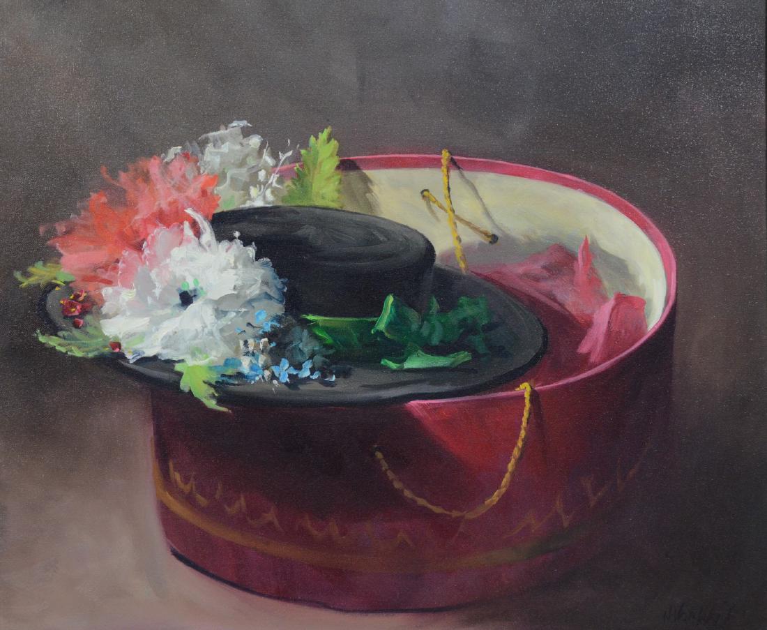 Helen Van Wyk, Still Life with Hat (1 of 4)