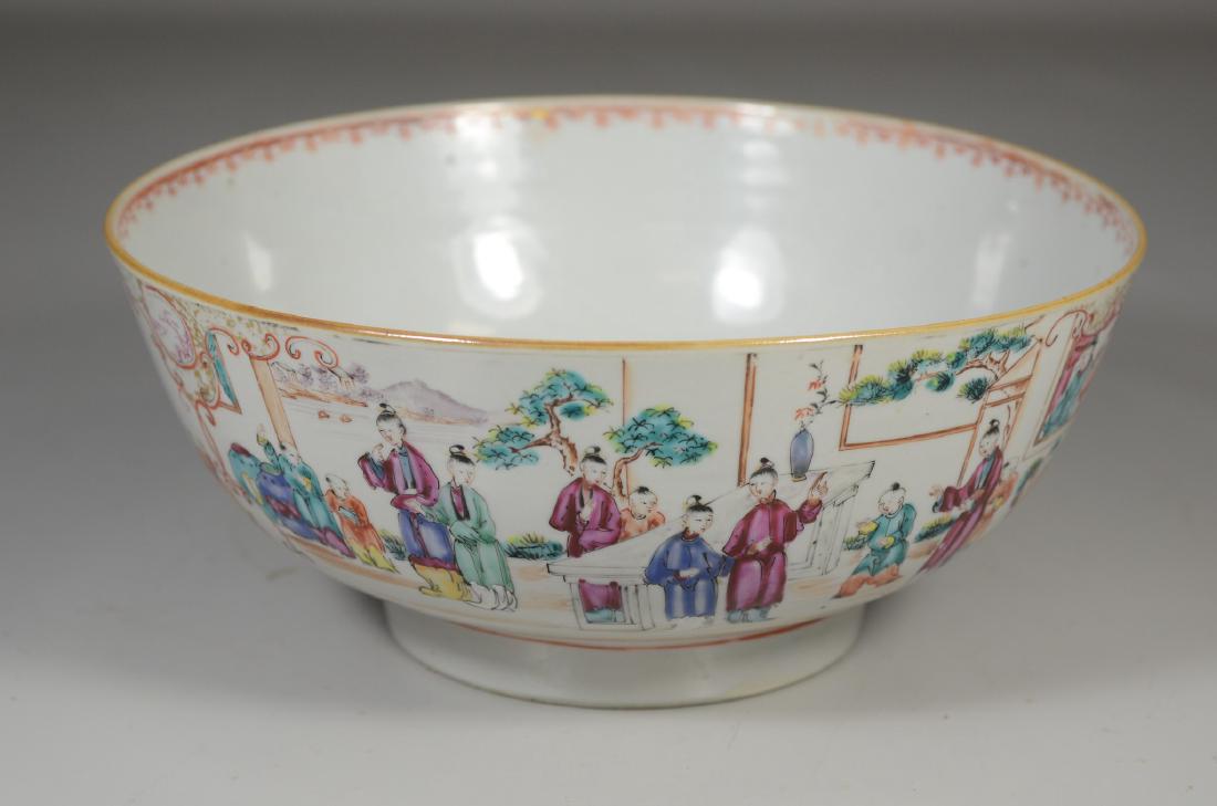 Chinese Export Punch Bowl (1 of 8)