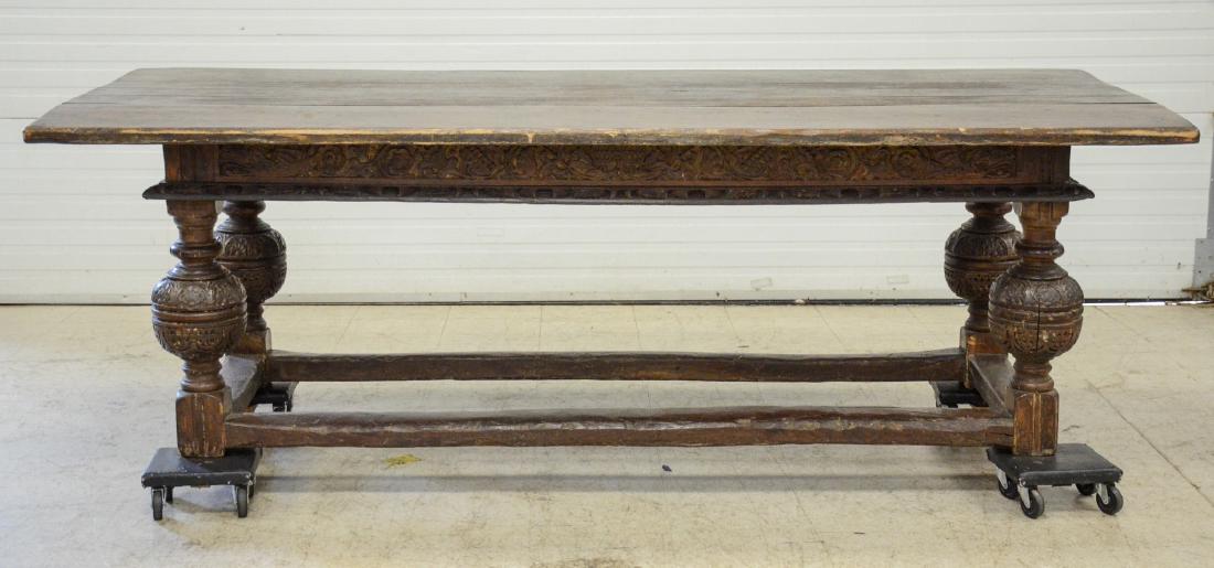 Oak Jacobean great table (1 of 3)