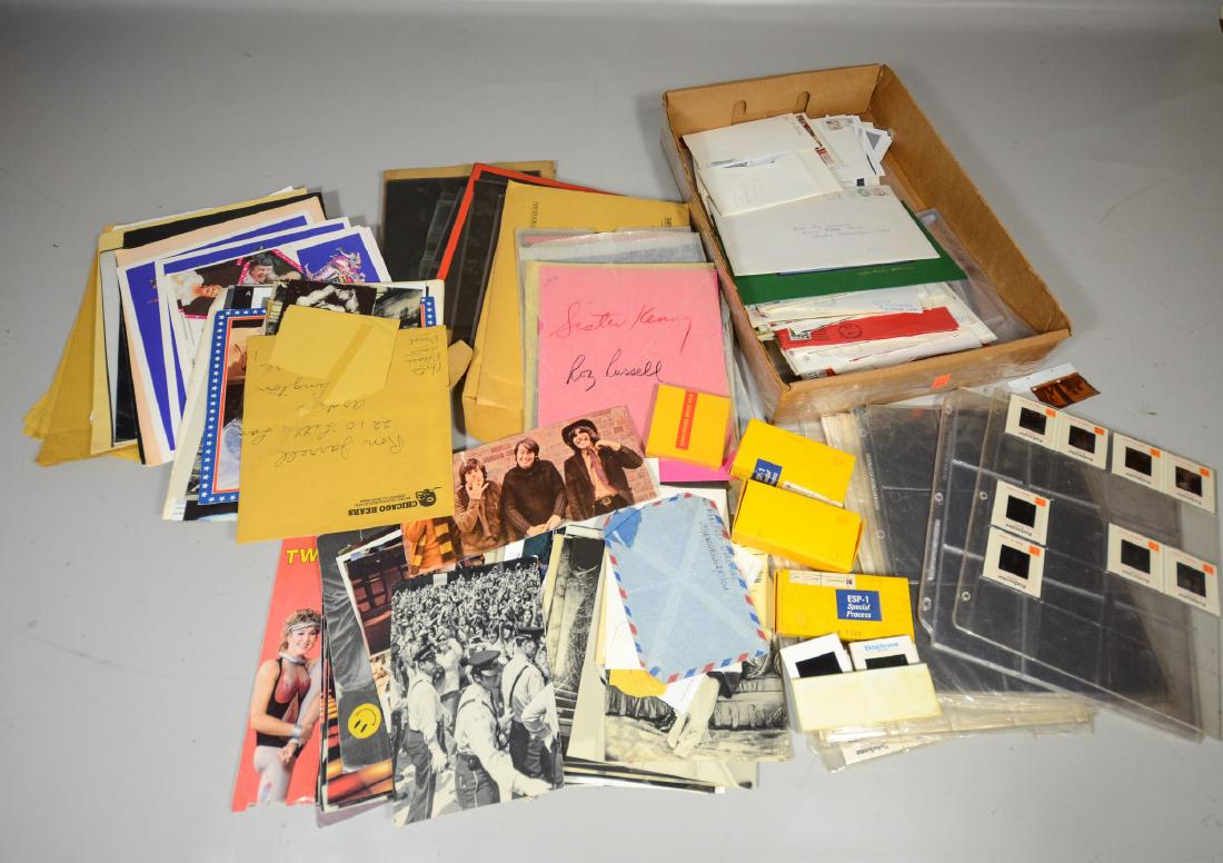 Movie ephemera, including many  negatives, (1 of 1)