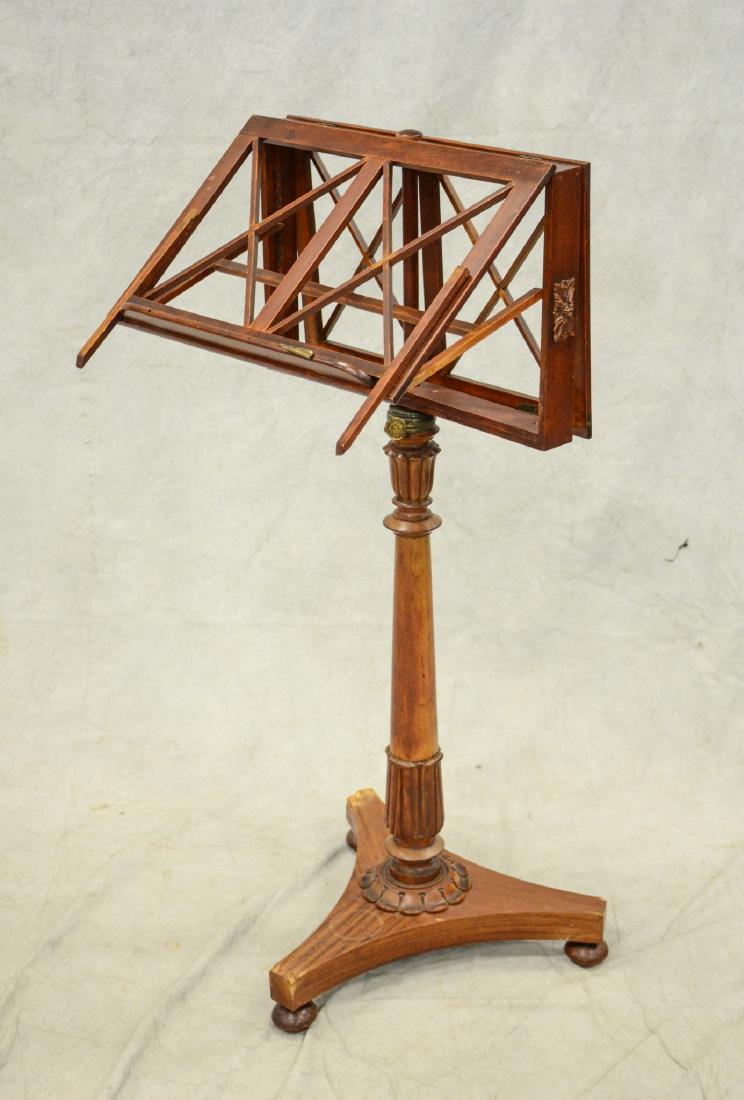Mahogany Regency double sided music stand (1 of 2)