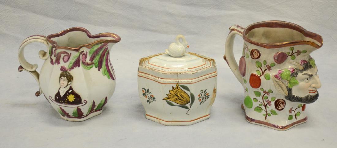 (3) Pieces of English soft paste (1 of 2)