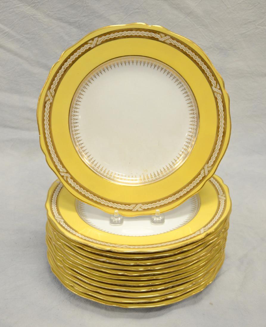 (12) Copeland Spode service plates (1 of 2)