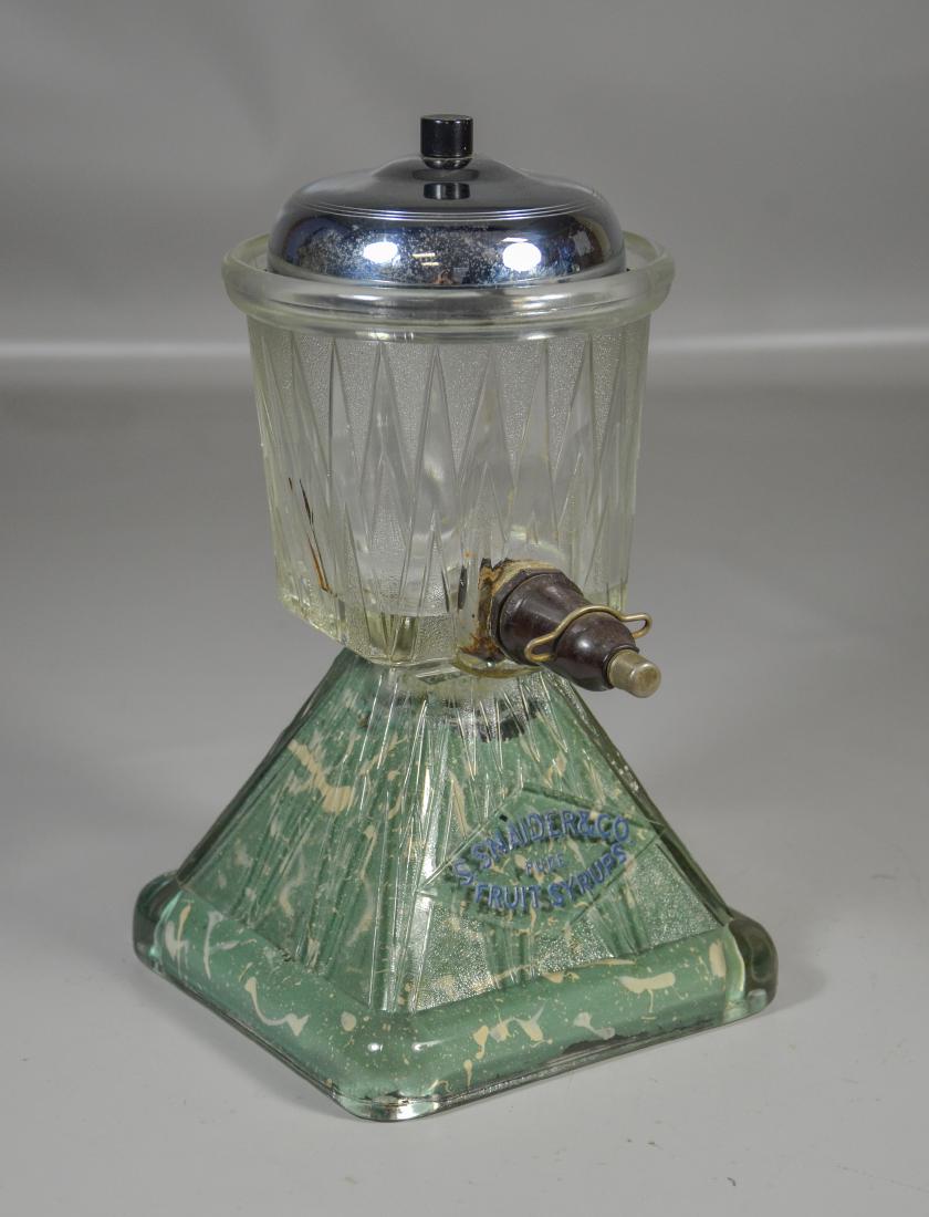 Snaider & Co soda fountain syrup dispenser (1 of 3)