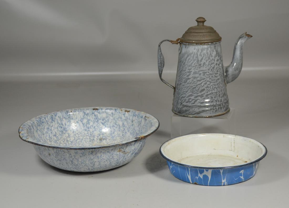 (3) Pieces of agateware (1 of 1)