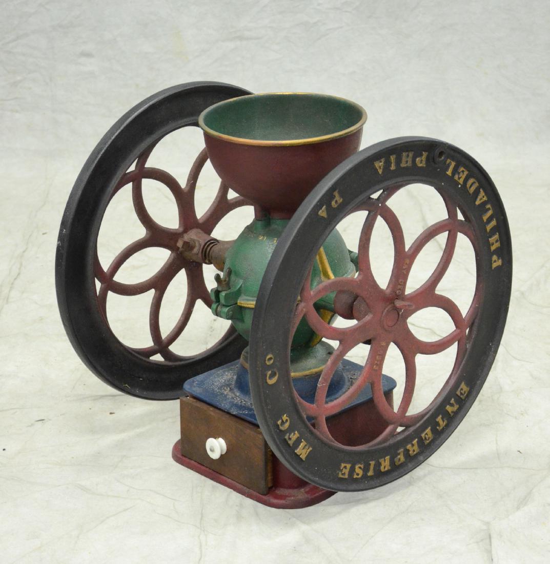 Cast iron Enterprise coffee grinder