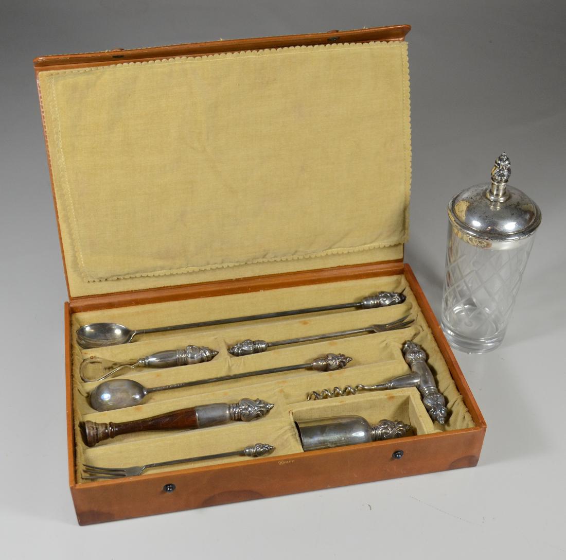 International Sterling 9-Piece Bar Set (1 of 4)