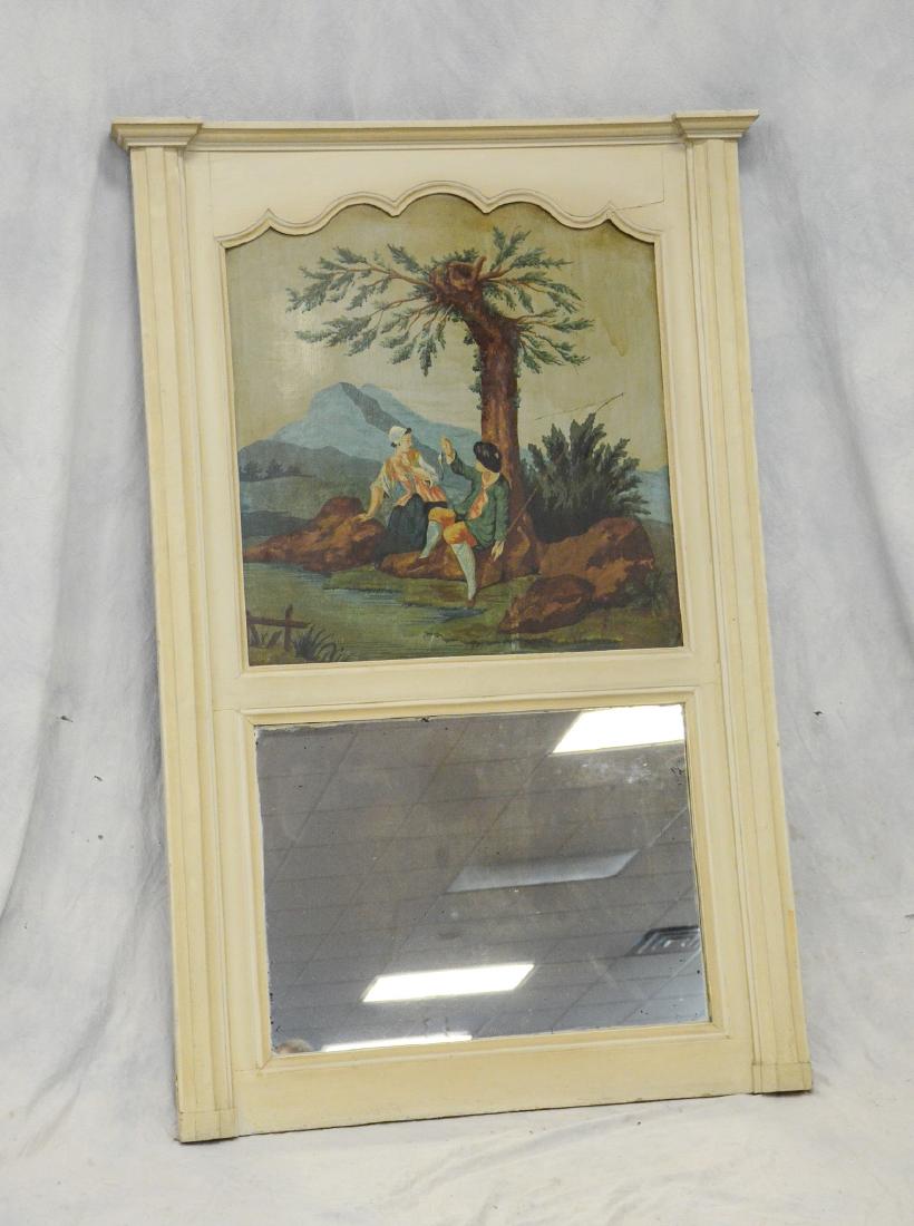 Antique French Trumeau Mirror (1 of 6)