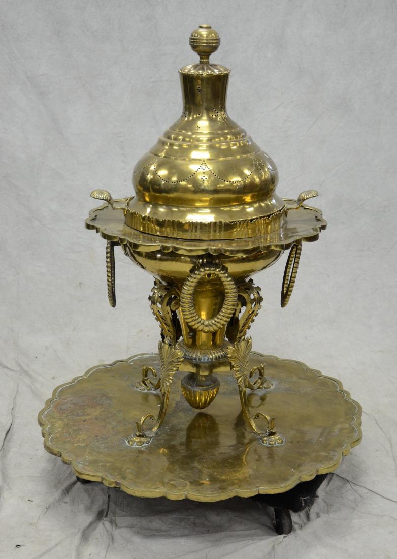Turkish brass brazier (1 of 3)