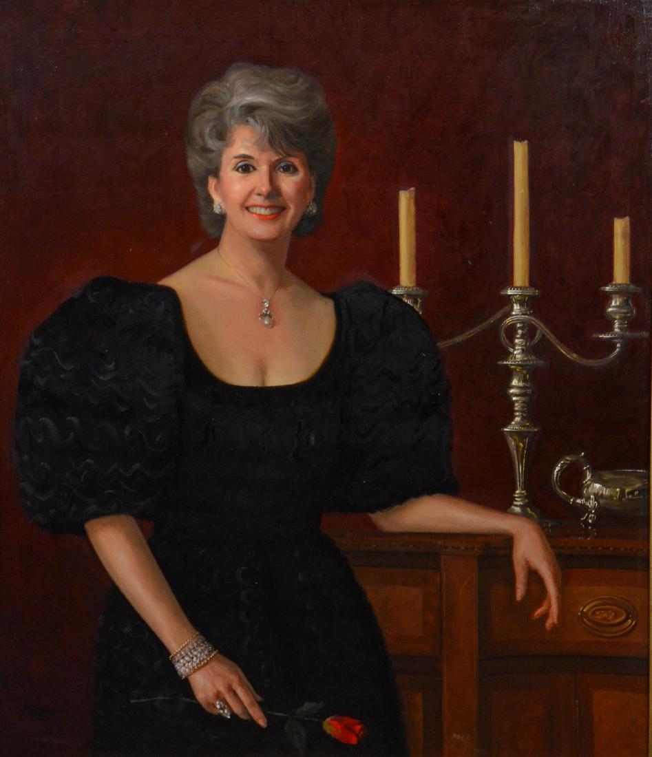 William Ewing III, American, o/c, 42" x 36" (1 of 5)