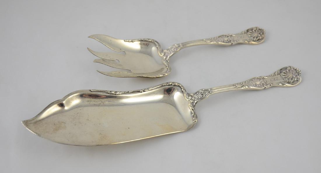 (2) Pcs Gorham Sterling, "King George" Pattern (1 of 4)